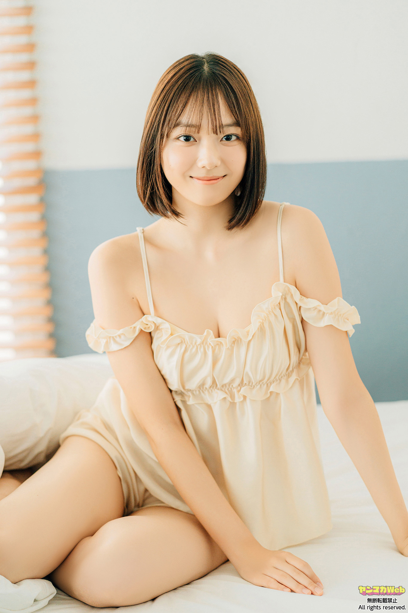 「ミスマガのアソビバ！浴衣で夏祭り」より江下晏梨さん