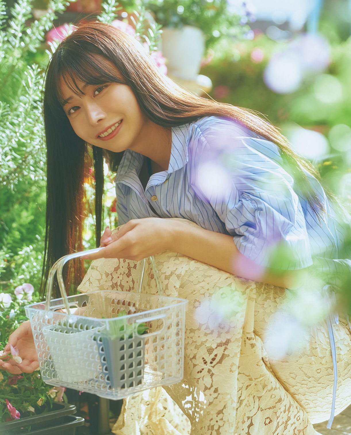 撮影／岡本武志 ヘアメイク／山下景子 スタイリング／和田千星