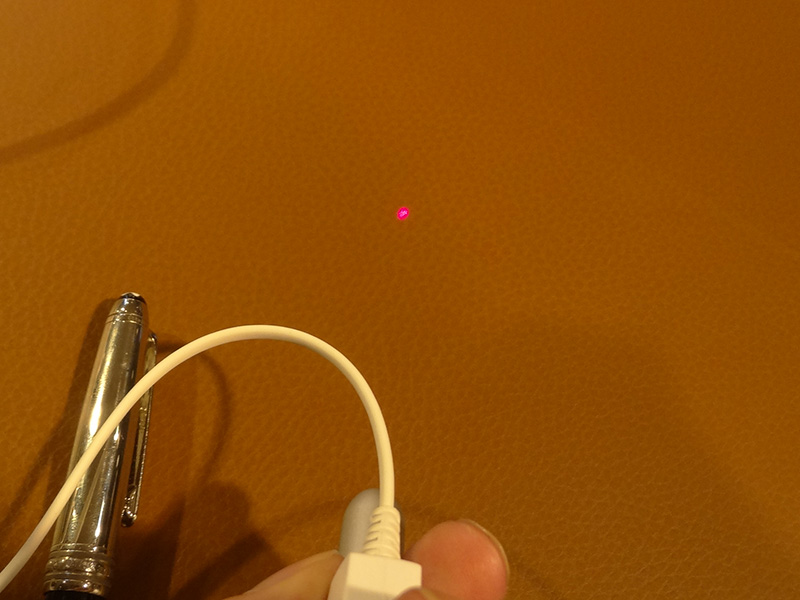 レーザーポインタ