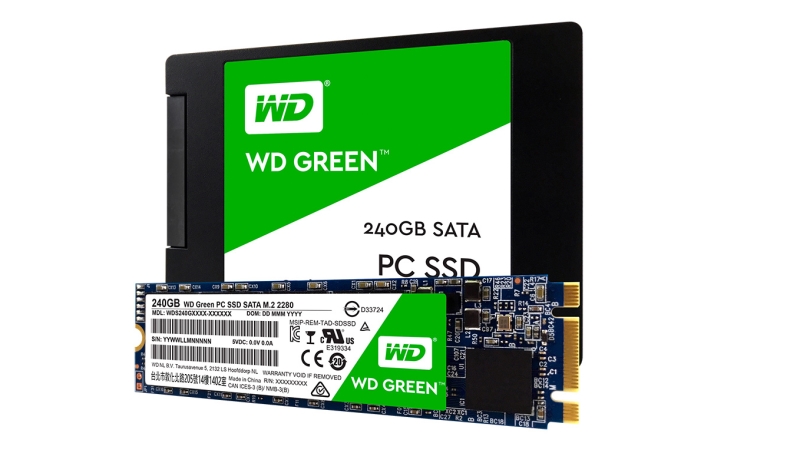 WD Blue Green