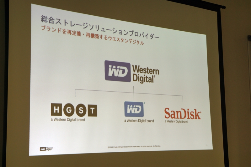 Western Digitalの傘下にはHGSTとSanDiskがある