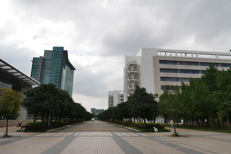 中国・深センのHuawei本社キャンパス
