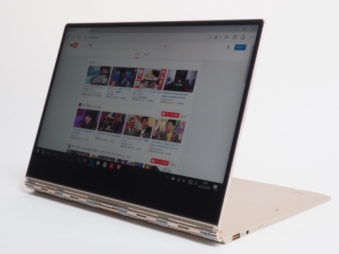 Hothotレビュー】4K液晶も選べるLenovoの13.9型2in1「YOGA 910」 - PC