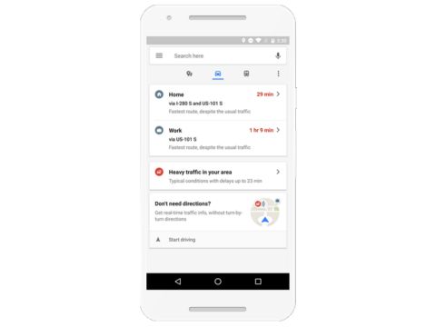 Google Map リアルタイムで周辺交通の混雑状況や飲食店を把握できるアップデート Pc Watch