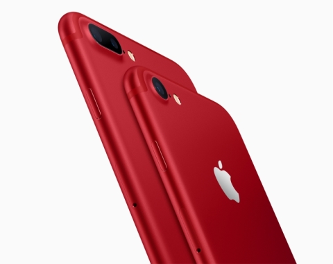 Apple、深紅のiPhone 7「(PRODUCT)RED Special Edition」を投入