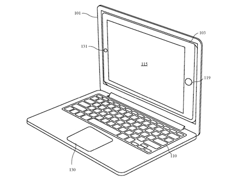 Apple、iPhoneやiPadをノートPC化するアクセサリの特許を取得 - PC Watch