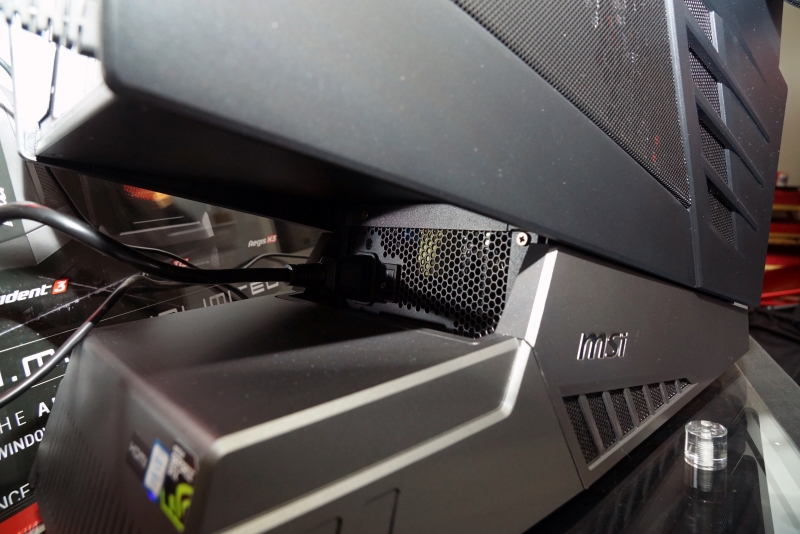 分離された電源部