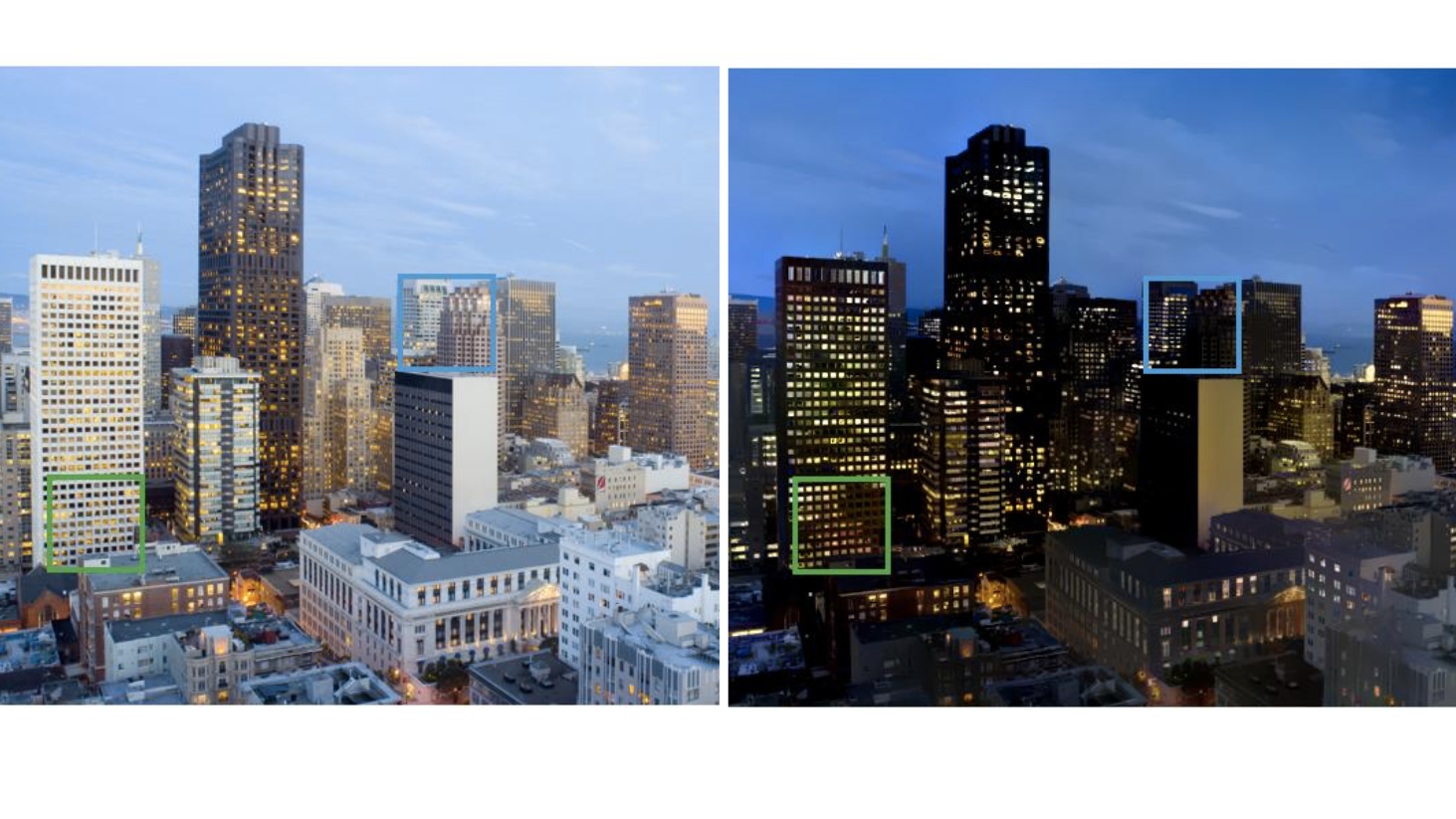 左:入力画像　右:出力結果