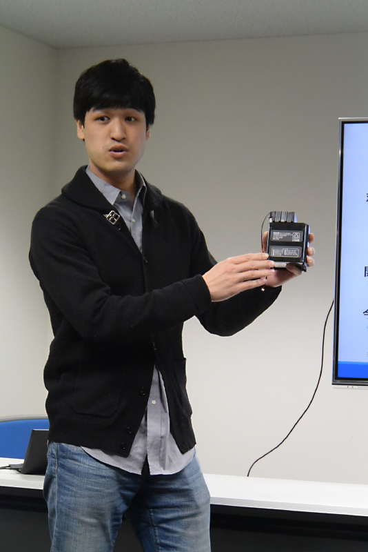 山口達也さんはスマートバッテリードライバーを開発