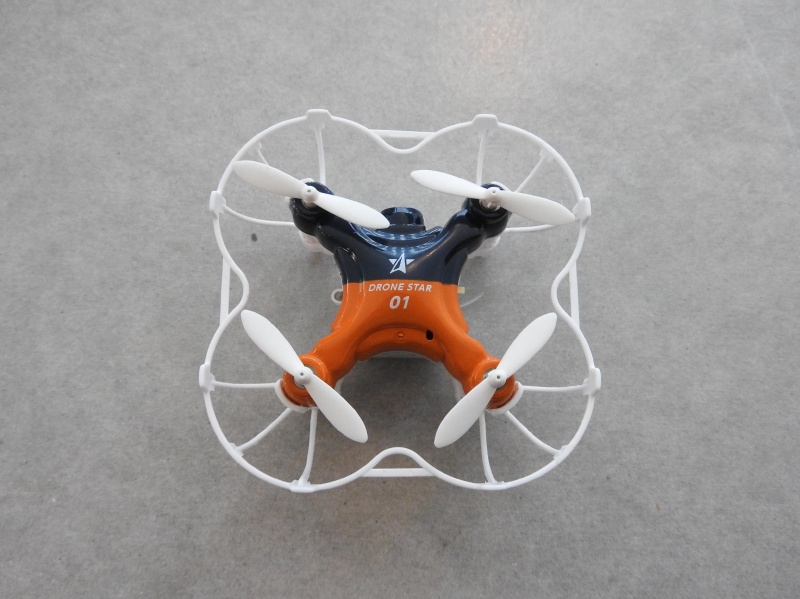 プロペラガードをDRONE STAR 01に装着したところ