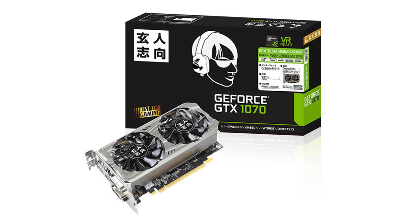 GF-GTX1070-E8GB/OC/SHORT
