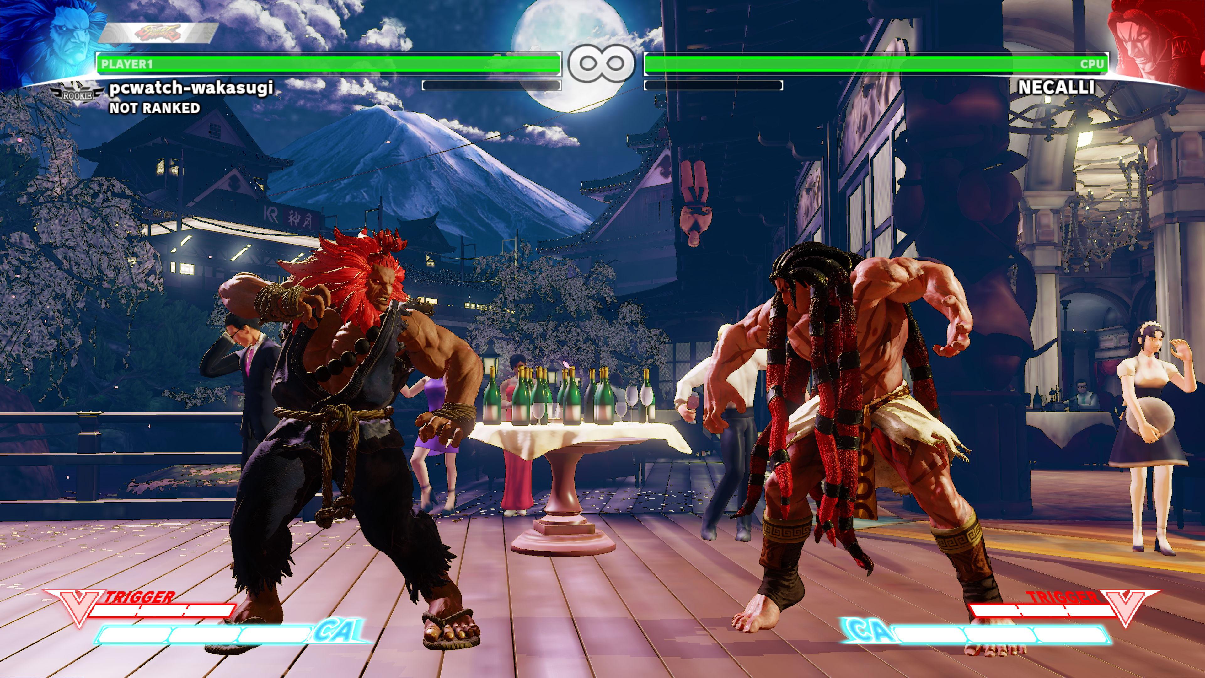 解像度4K、すべて低画質設定。背景のテクスチャがかなり低品質。キャラの影表現も相当端折られている。アンビエントオクルージョンが効いておらず、キャラが全体的に明るい