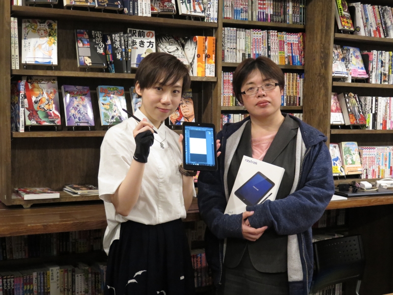 劉セイラさん(左)と林田奈美氏(右)