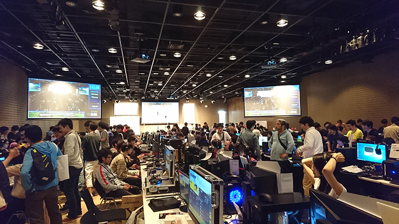 「C4 LAN SPRING 2017」会場内
