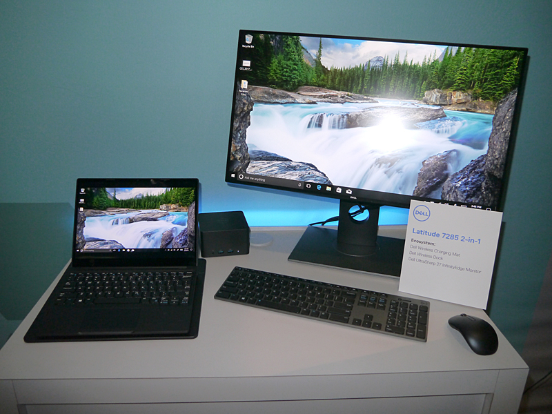 Dell、世界初の無接点充電搭載2in1「Latitude 7285 2-in-1」を6月より