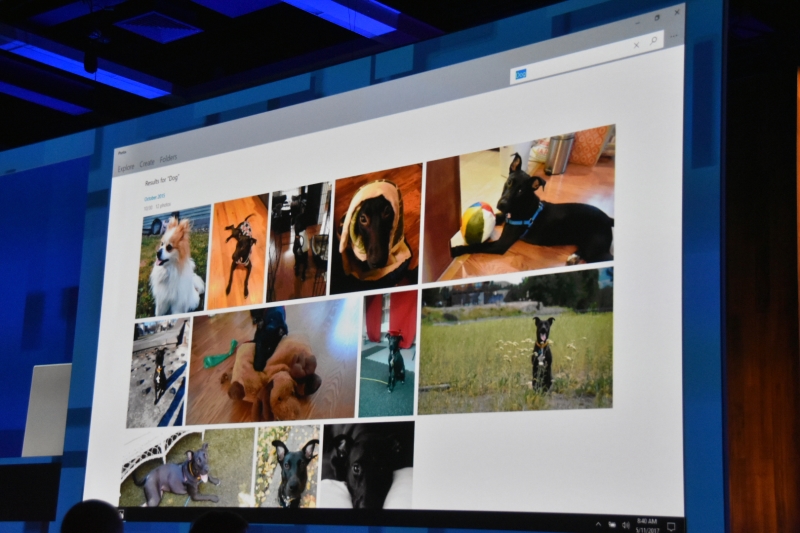 フォトアプリに実装されたAIとディープラーニングを使った検索
