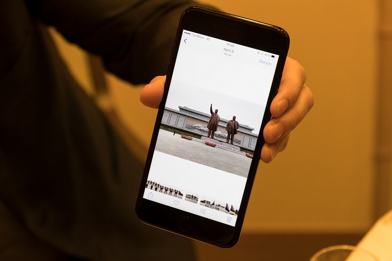 北朝鮮でベネット氏が撮影した写真