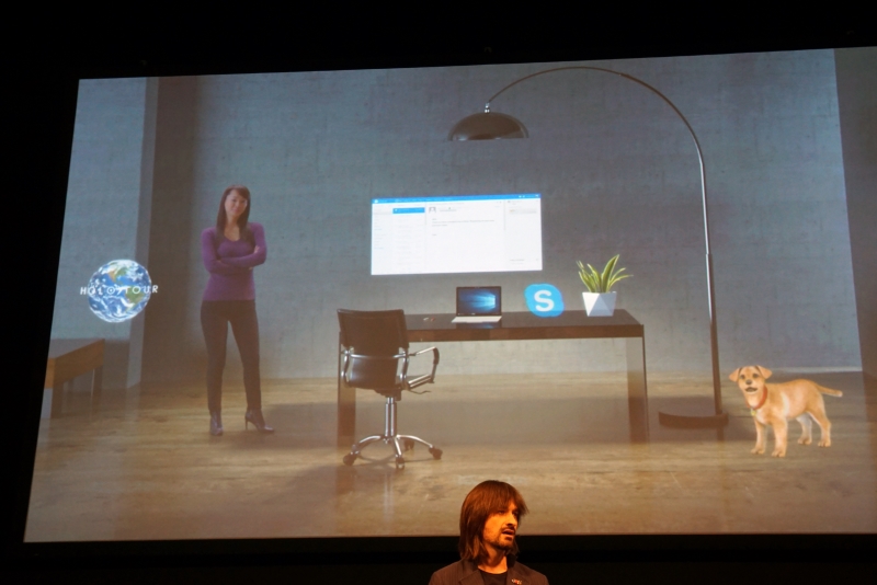 MR技術を使うことで現実世界を拡張できることに加え、バーチャルなものに置き換えることも可能