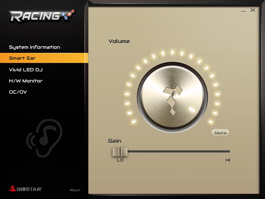 ヘッドフォンのインピーダンスに合わせて最適な出力を行なう「Smart Ear」