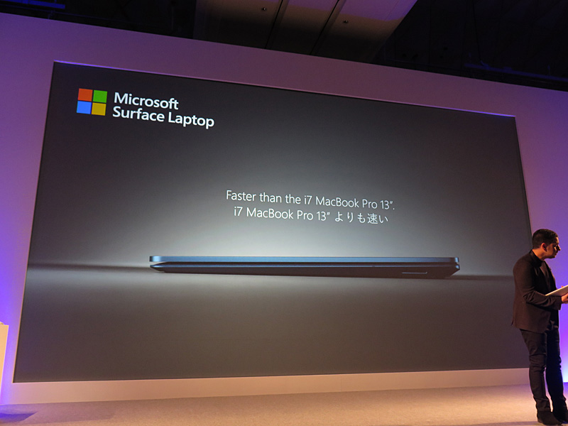 Core i7を搭載したMacBook Pro 13インチよりも速いと謳う