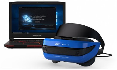 Acer Windows Mixed Reality Headset デベロッパーエディション