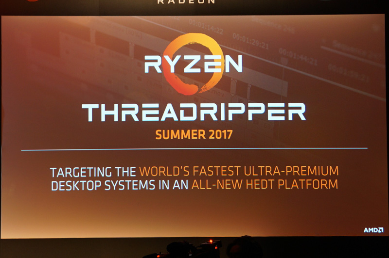 Ryzen Threadripperは今夏にリリース予定