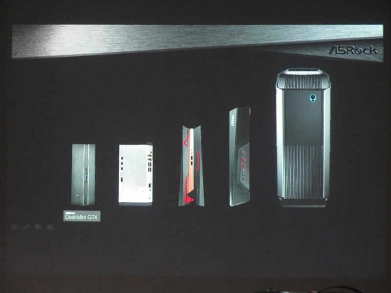 メーカー製小型ゲーミングデスクトップよりも小さい