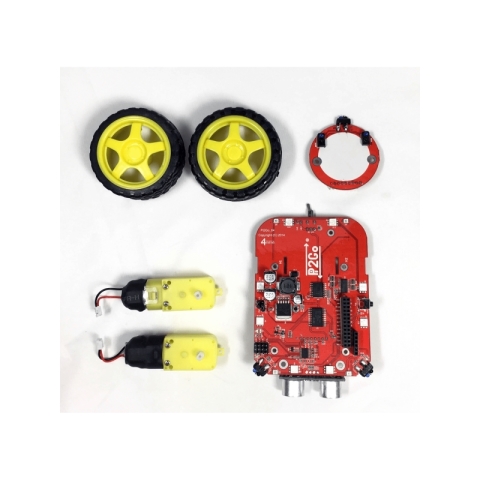 玄人志向、ラズパイ3で作れるロボットカー組み立てキット - PC Watch