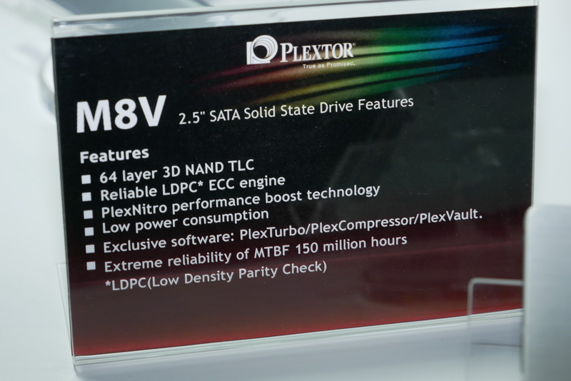 コントローラにSilicom Motion製「SMI 2258」、東芝製64層TLC 3D NANDを採用。平均故障間隔(MTBF)が1億5,000万時間と、耐久性にも優れる