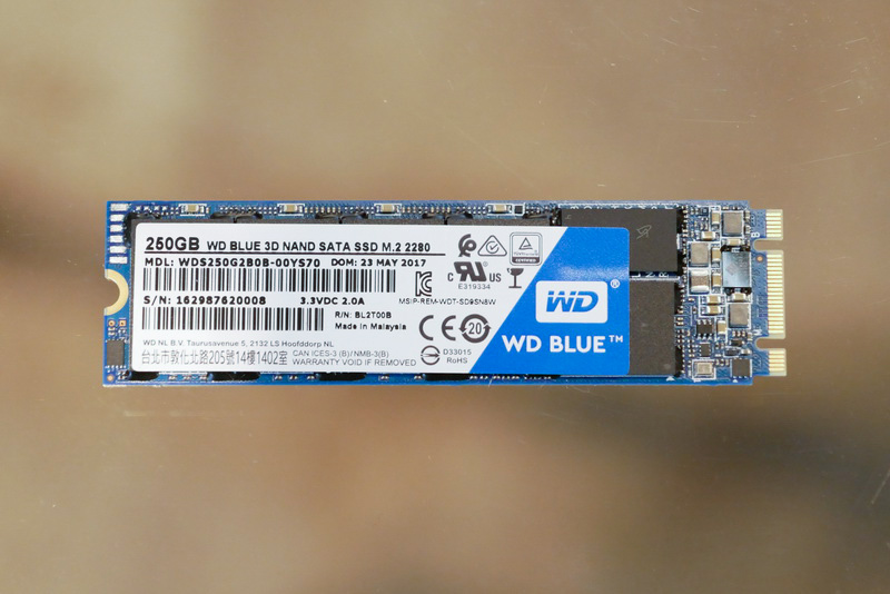 M.2タイプもラインナップされる