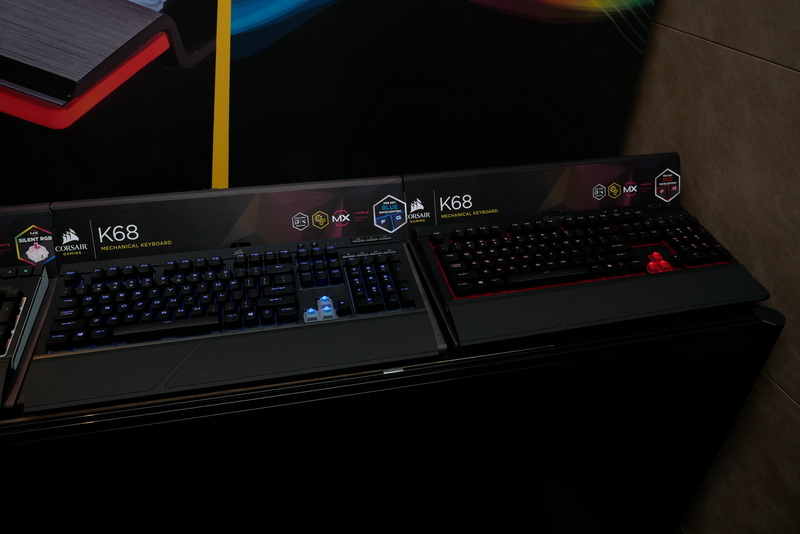 IP32準拠の防沫防塵対応ゲーミングキーボード「K68」