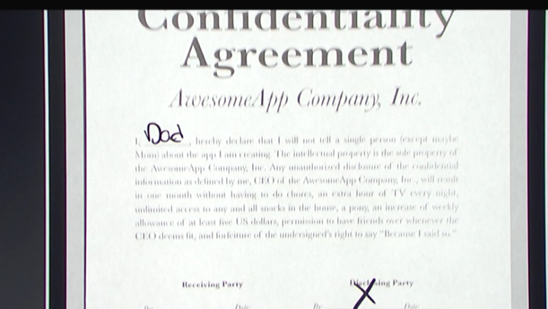 そこにApple Pencilで署名を入れる