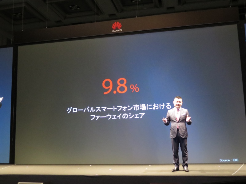 グローバルのスマートフォンシェア