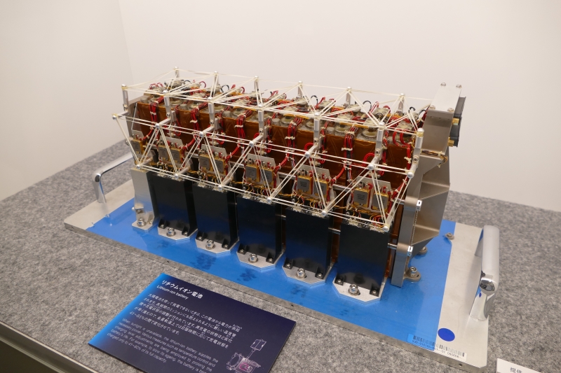 「あかつき」に搭載されているリチウムイオン電池