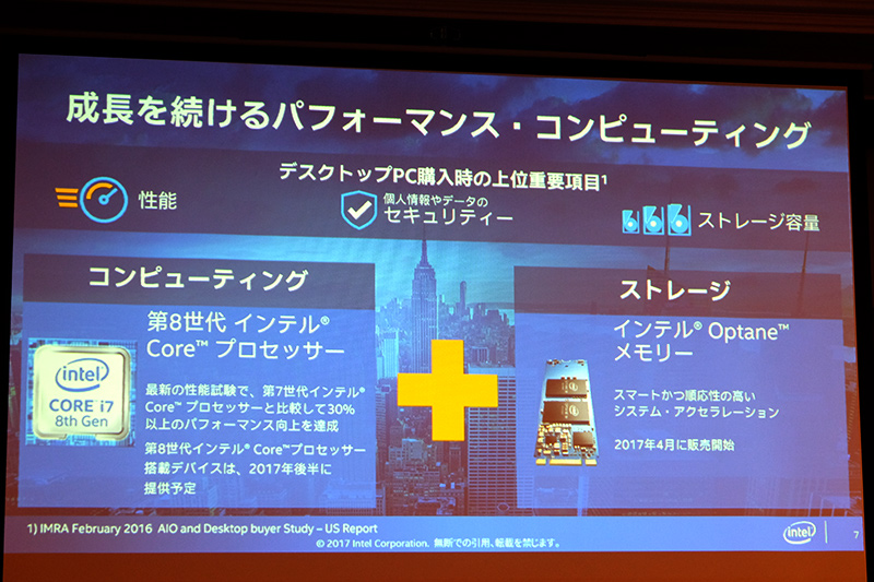 高性能PCの需要増大