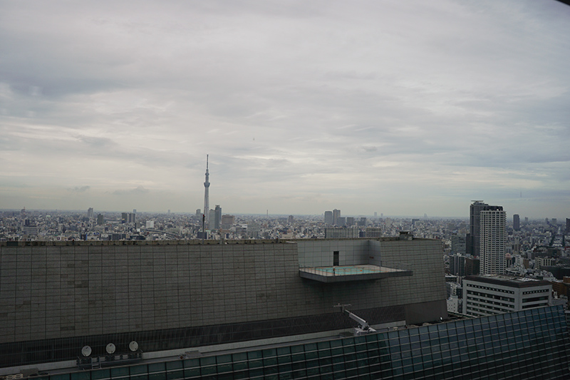 会議室や休憩室からはスカイツリーも見える
