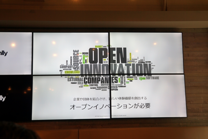 各社を巻き込むオープンイノベーションに