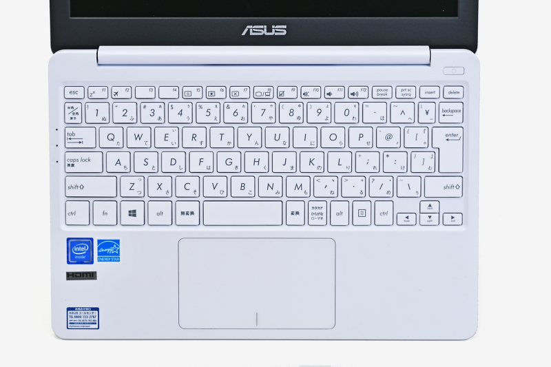キーボードのレイアウト