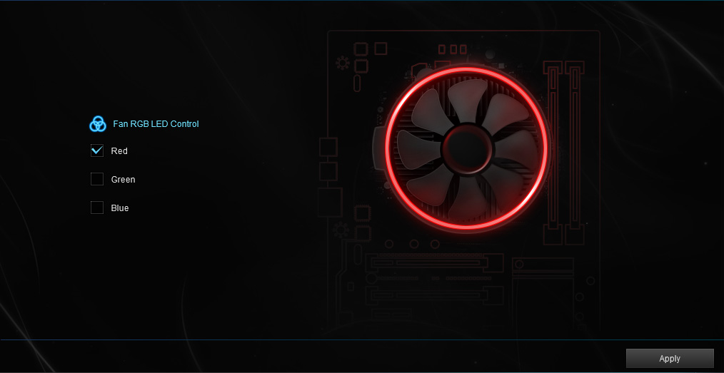 AI Suite 3/Fan RGB LED Control