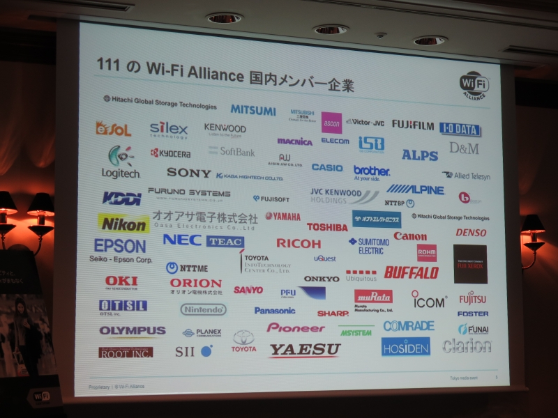 日本のメンバー企業の一例
