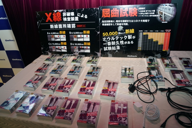 超タフストロングケーブルのパッケージ