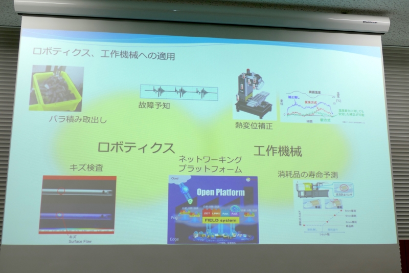 ロボティクスや工作機械への応用