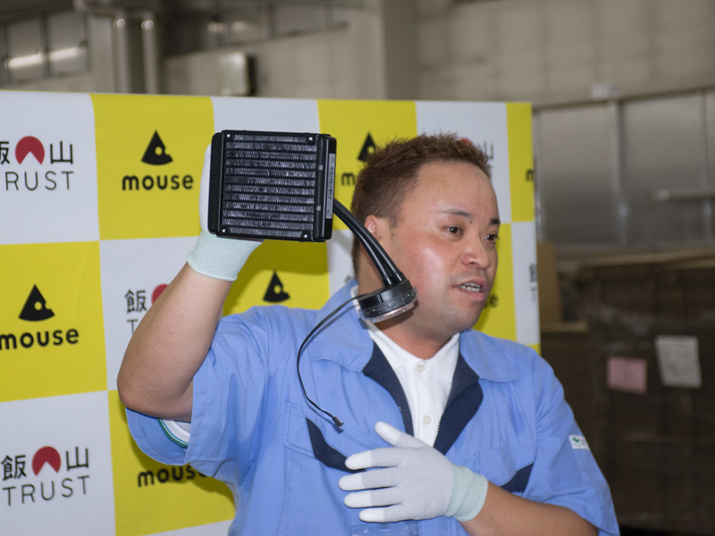 各パーツの役割や機能を丁寧に解説していた