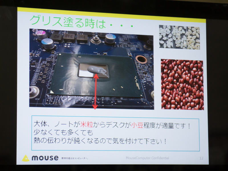 グリスの塗り方