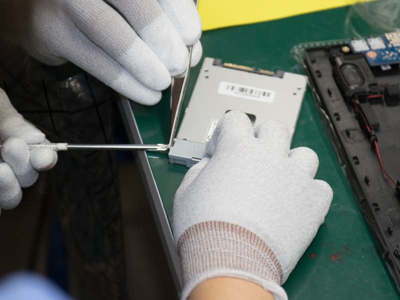 ストレージの取り付け