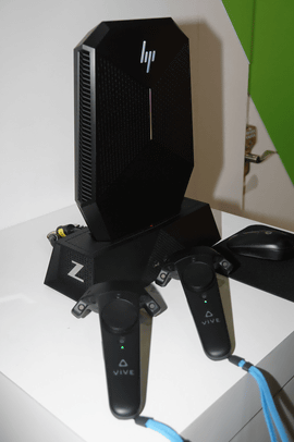 HP、プロ向けVRバックパックPC「HP Z VR Backpack」を発表 ～Core i7