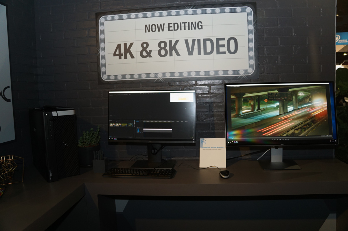 4Kと8Kの動画を同時に編集