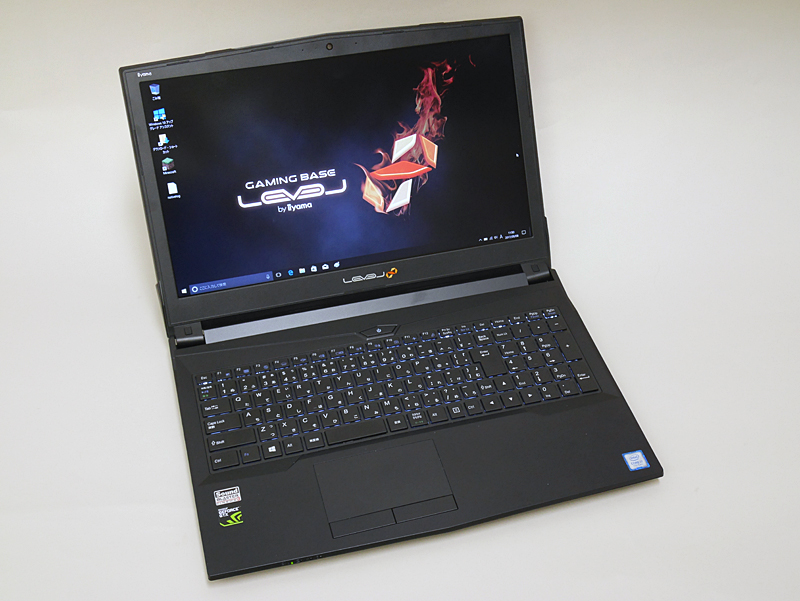 今回用意したLEVEL-15FX088-i7-LXF3XM。ユニットコムより「今回のレビューモデルは、作り置きの即納パソコンになります。Webだけでなく店頭でも在庫がありますので、店舗スタッフまでご相談ください。また、構成のカスタマイズが必要な場合はBTOモデルもあります」