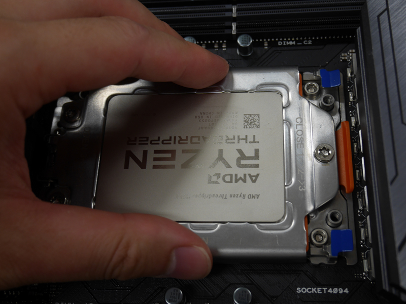 リテンションのカバーを戻す