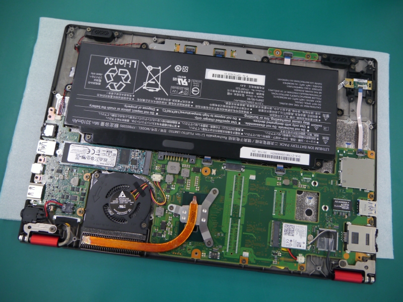 これですべての部品の組み込みが完了した